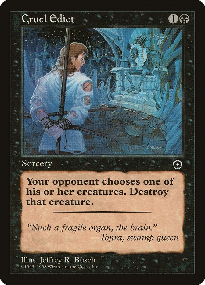Image for Cruel Edict - Magic: The Gathering