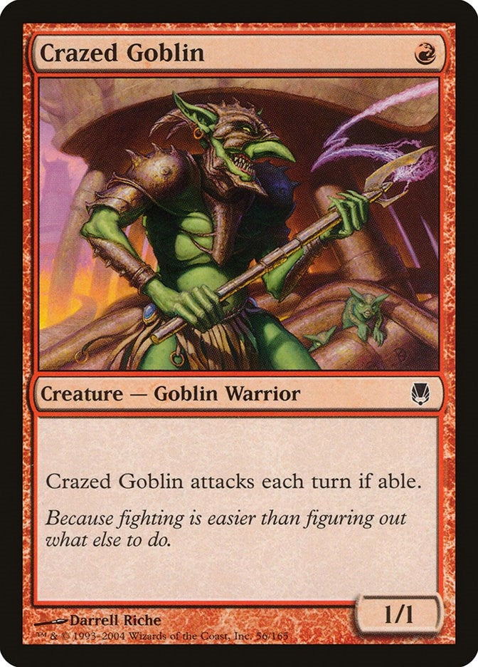 Image for Crazed Goblin (56) - Magic: The Gathering