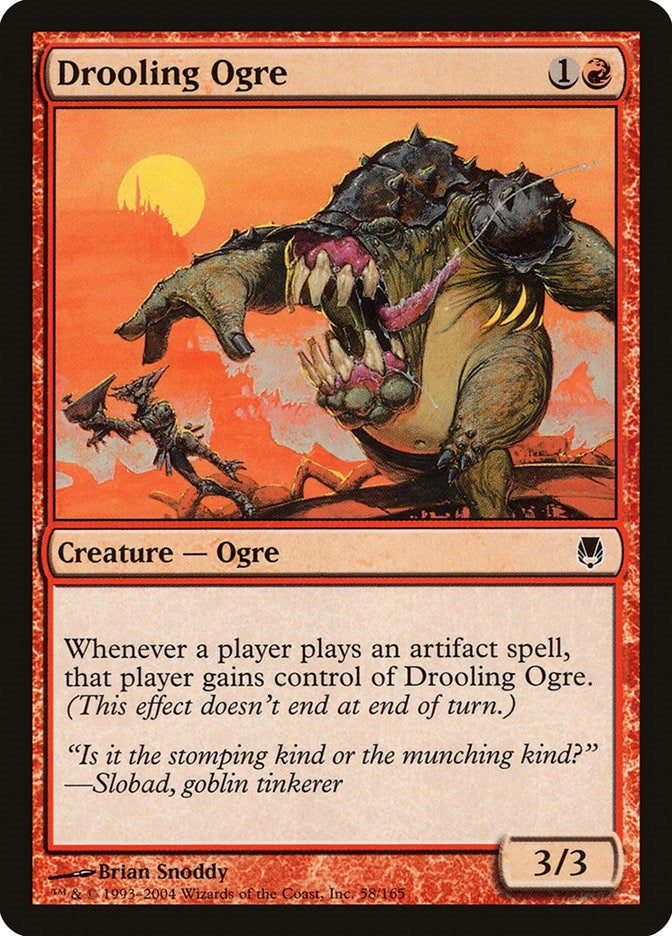 Image for Drooling Ogre (58) - Magic: The Gathering