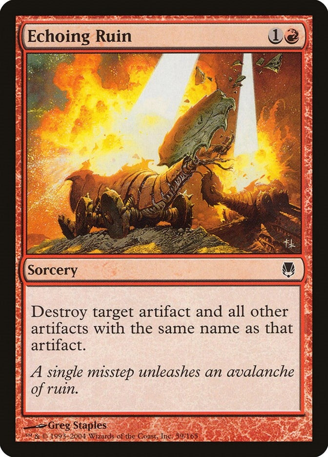 Image for Echoing Ruin (59) - Magic: The Gathering