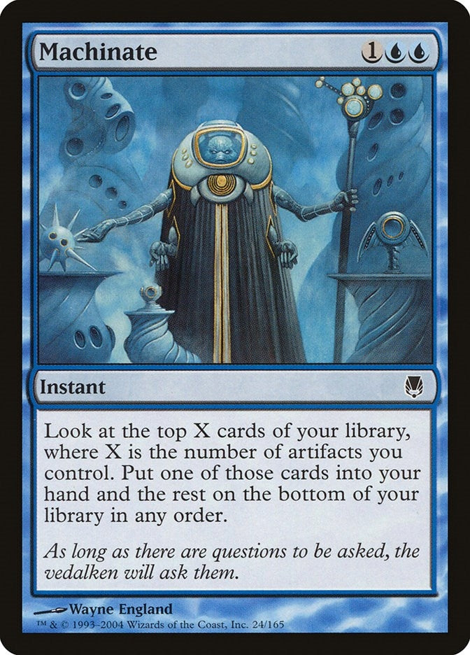 Image for Machinate (24) - Magic: The Gathering