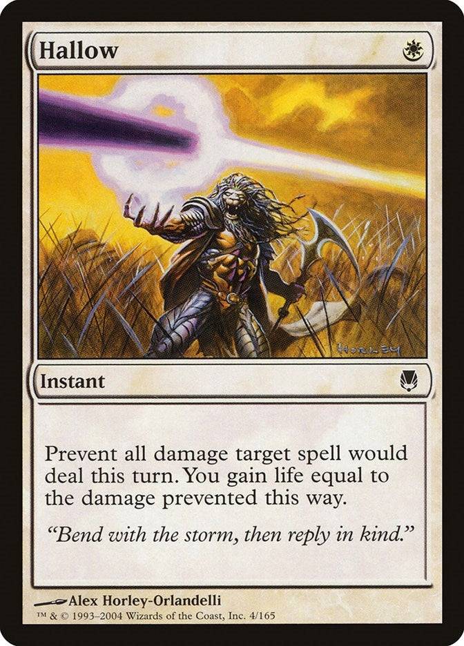 Image for Hallow (4) - Magic: The Gathering