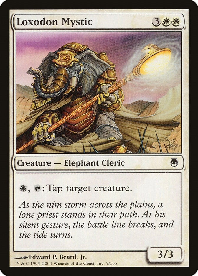 Image for Loxodon Mystic (7) - Magic: The Gathering