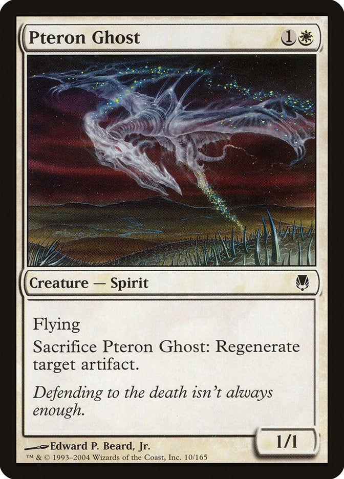Image for Pteron Ghost (10) - Magic: The Gathering