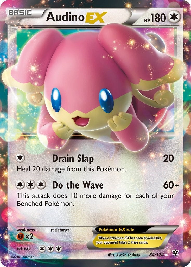 Image for Audino EX (84/124) - Pokemon