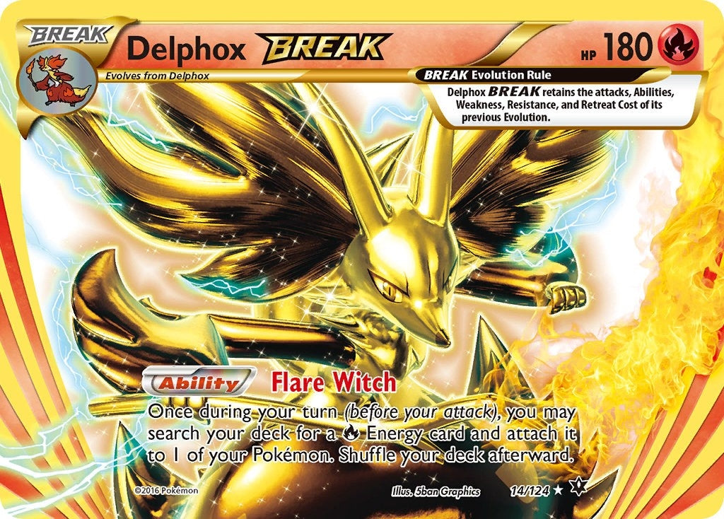 Image for Delphox BREAK (14/124) - Pokemon