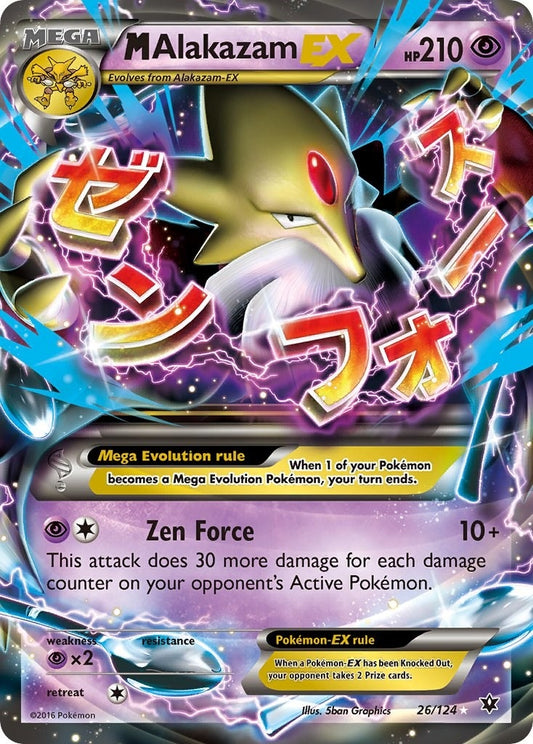Image for M Alakazam EX (26/124) - Pokemon
