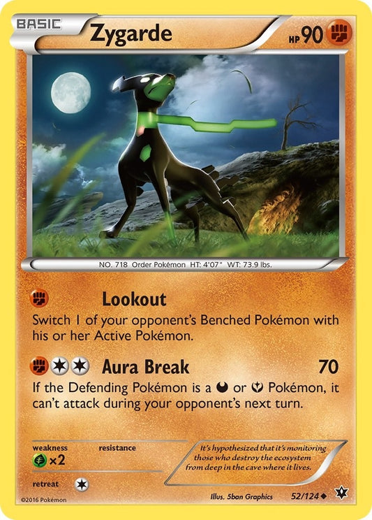 Image for Zygarde (52) (52/124) - Pokemon