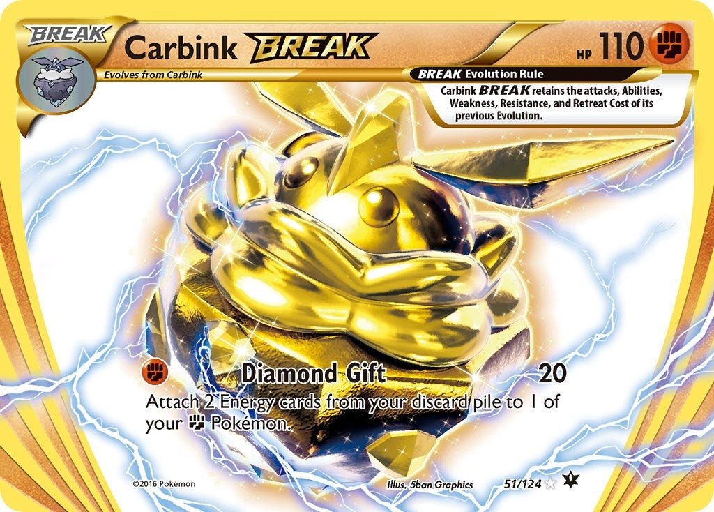 Image for Carbink BREAK (51/124) - Pokemon