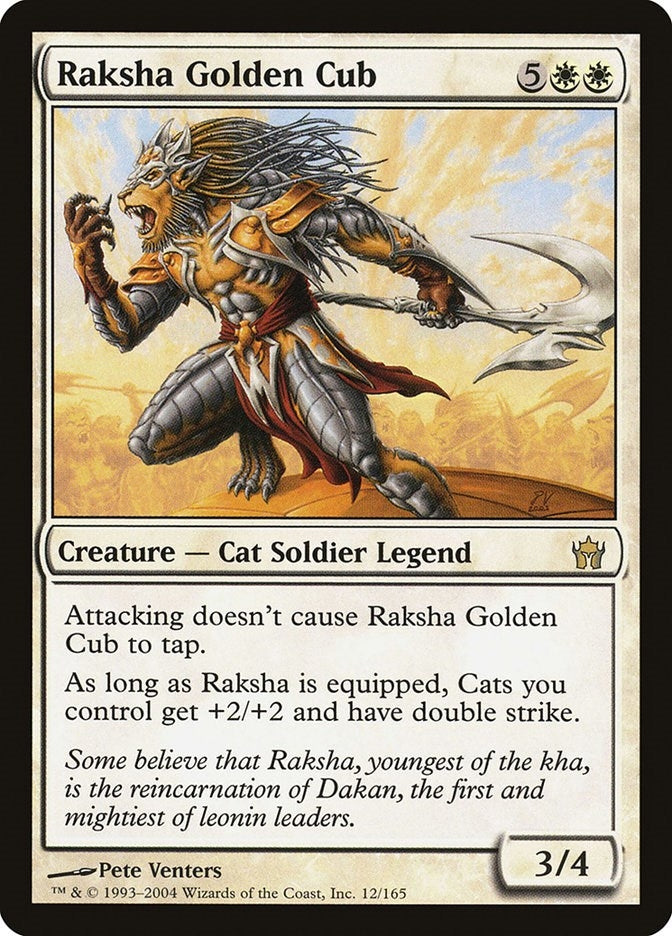 Image for Raksha Golden Cub (12) - Magic: The Gathering