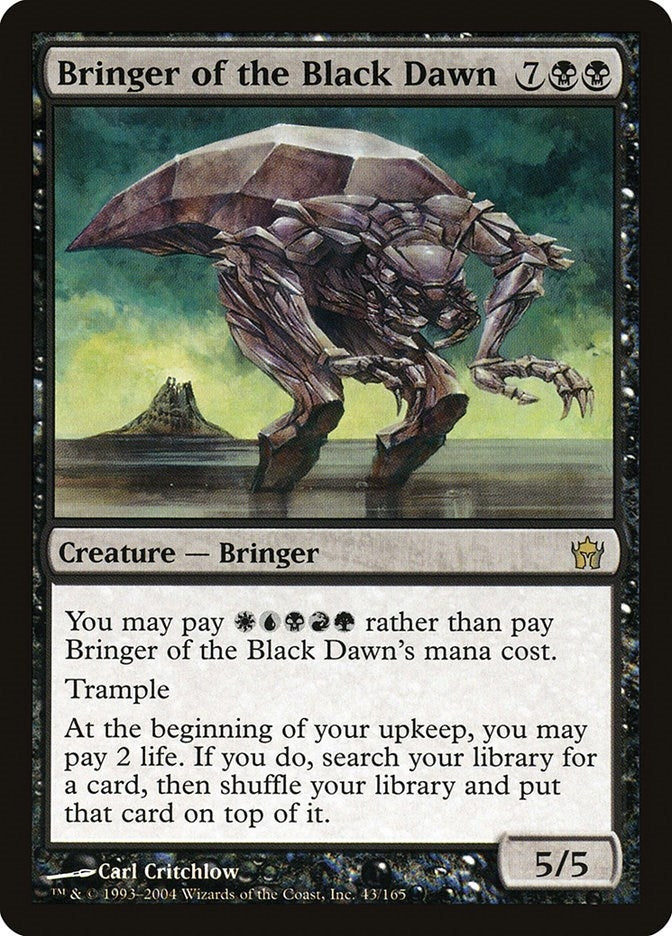 Image for Bringer of the Black Dawn (43) - Magic: The Gathering