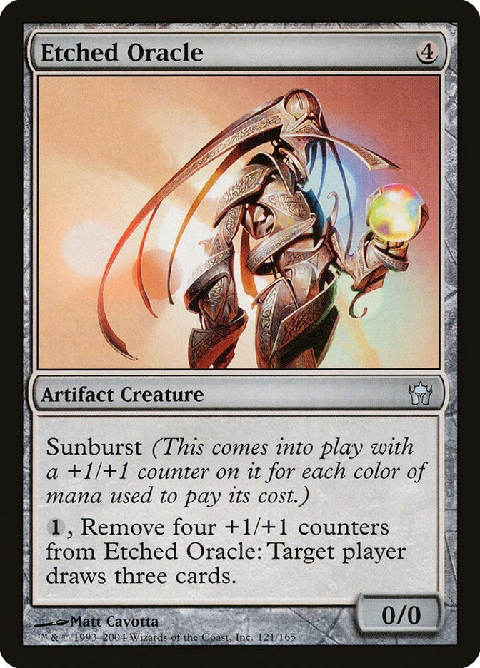 Image for Etched Oracle (121) - Magic: The Gathering