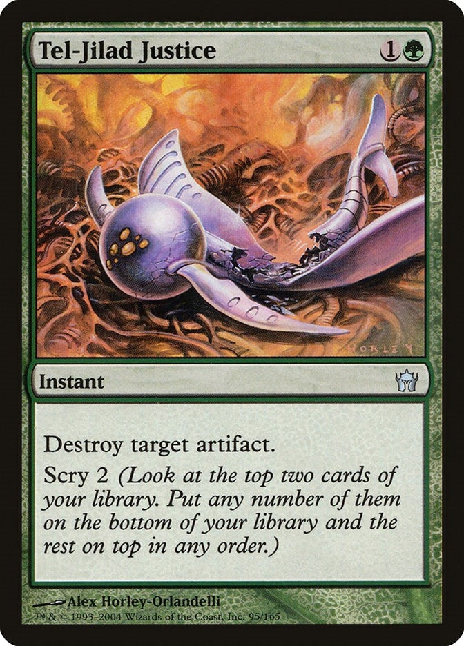 Image for Tel-Jilad Justice (95) - Magic: The Gathering