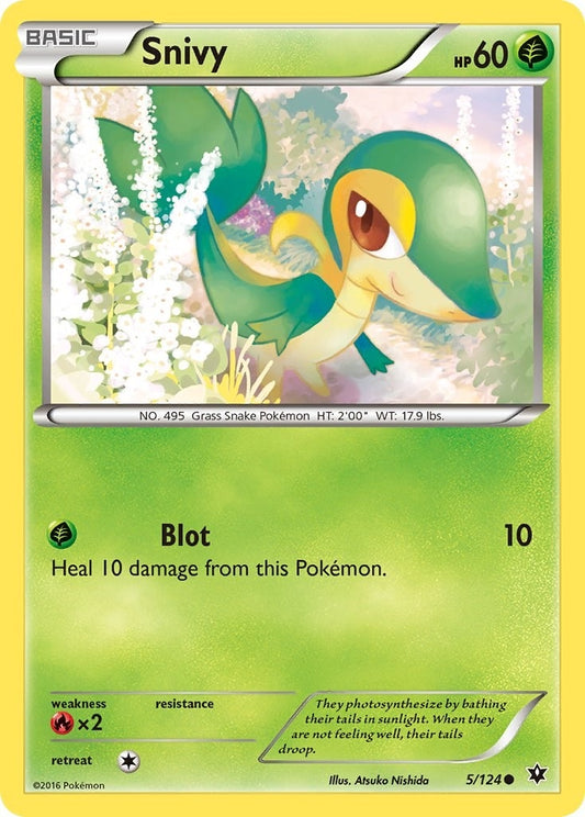 Image for Snivy (5/124) - Pokemon