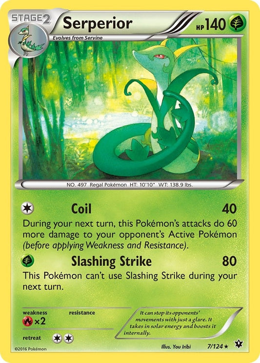 Image for Serperior (7/124) - Pokemon