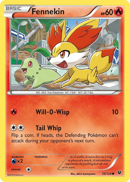 Image for Fennekin (10) (10/124) - Pokemon