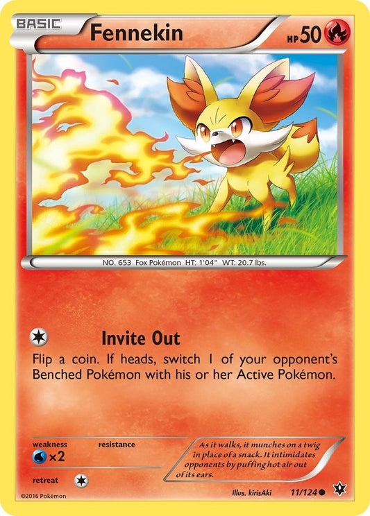 Image for Fennekin (11) (11/124) - Pokemon