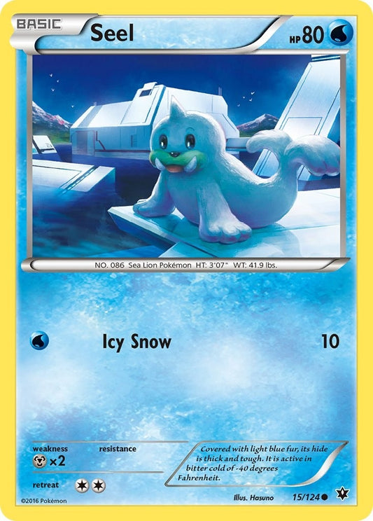 Image for Seel (15/124) - Pokemon