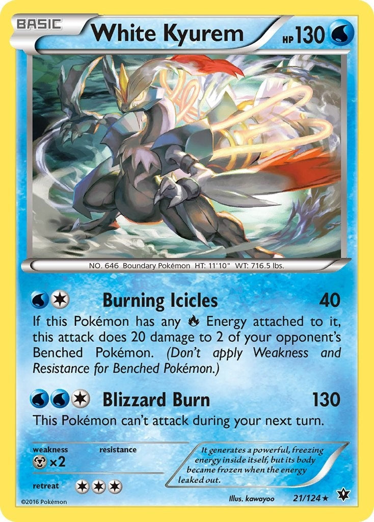 Image for White Kyurem (21/124) - Pokemon