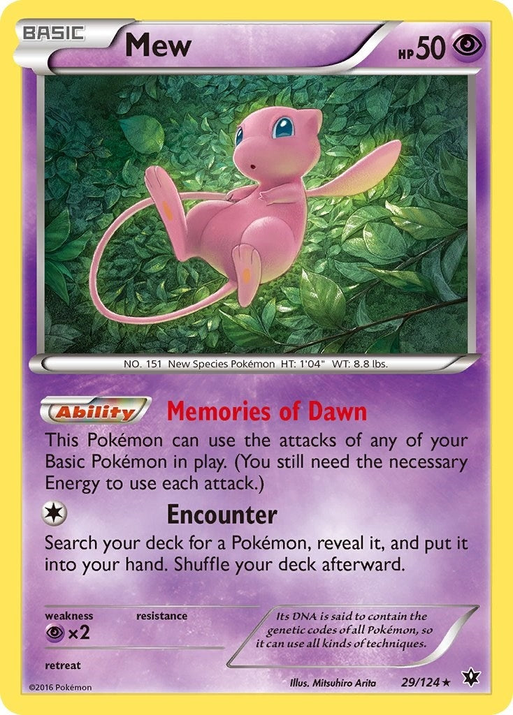 Image for Mew (29/124) - Pokemon