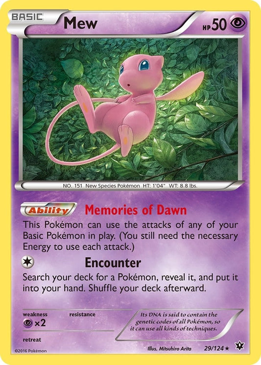 Image for Mew (29/124) - Pokemon