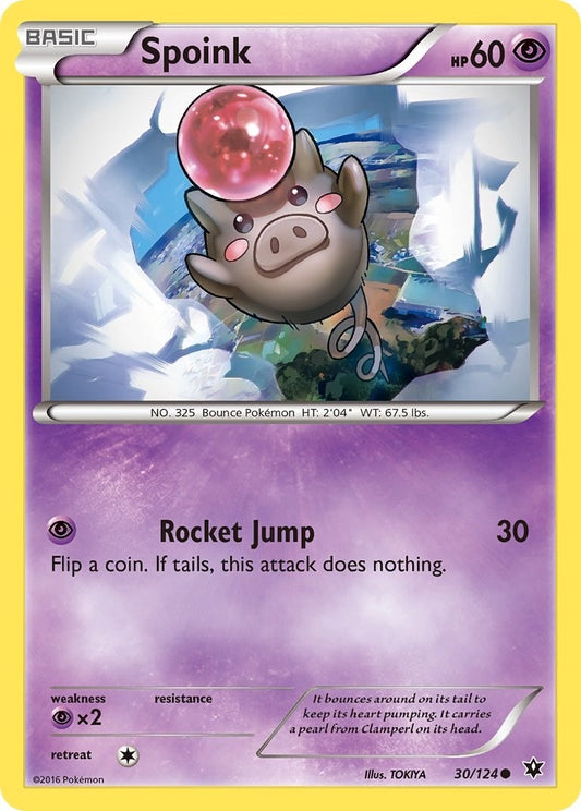 Image for Spoink (30/124) - Pokemon