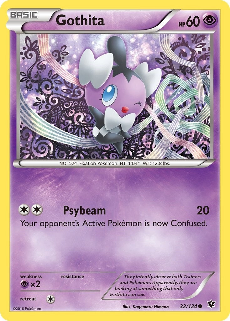 Image for Gothita (32/124) - Pokemon