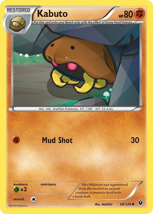 Image for Kabuto (38/124) - Pokemon