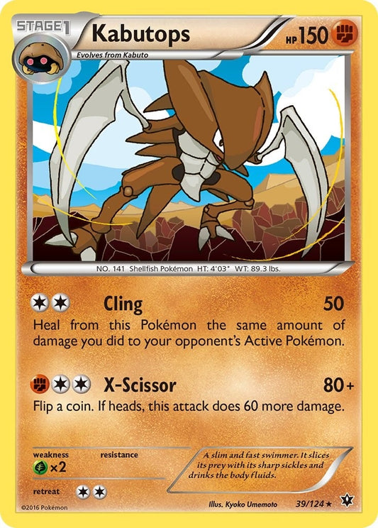 Image for Kabutops (39/124) - Pokemon