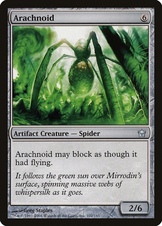 Image for Arachnoid (102) - Magic: The Gathering
