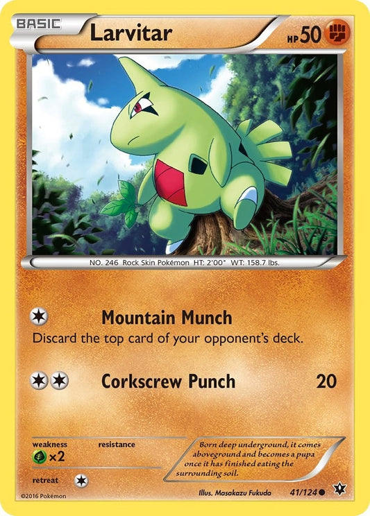 Image for Larvitar (41) (41/124) - Pokemon