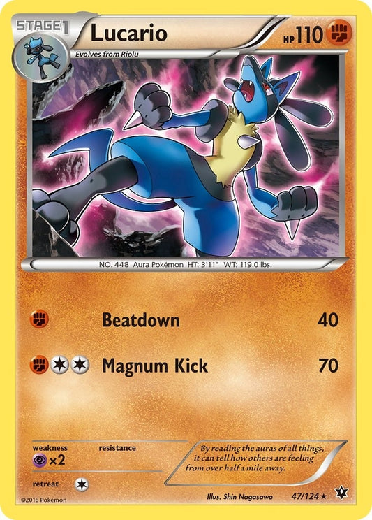 Image for Lucario (47) (47/124) - Pokemon
