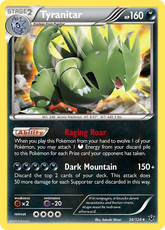 Image for Tyranitar (56/124) - Pokemon
