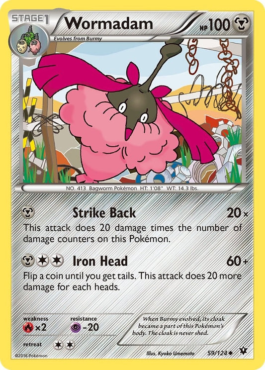 Image for Wormadam (59) (59/124) - Pokemon