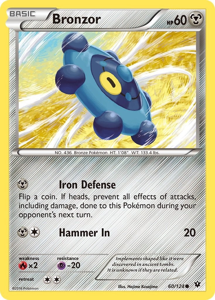 Image for Bronzor (60/124) - Pokemon
