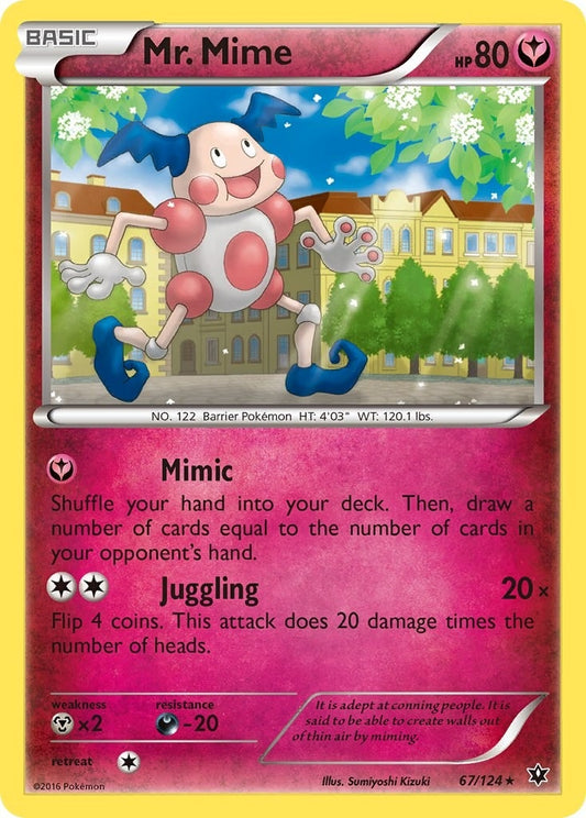 Image for Mr. Mime (67/124) - Pokemon