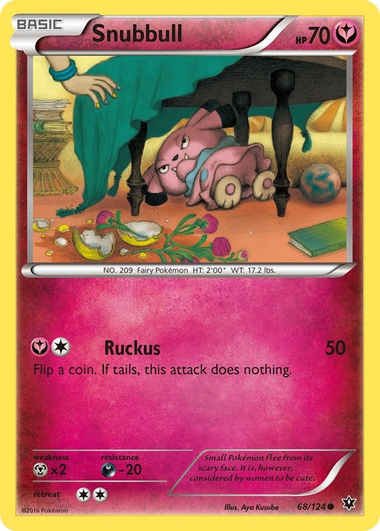 Image for Snubbull (68/124) - Pokemon