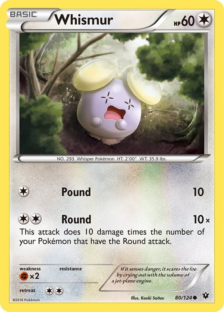 Image for Whismur (80/124) - Pokemon