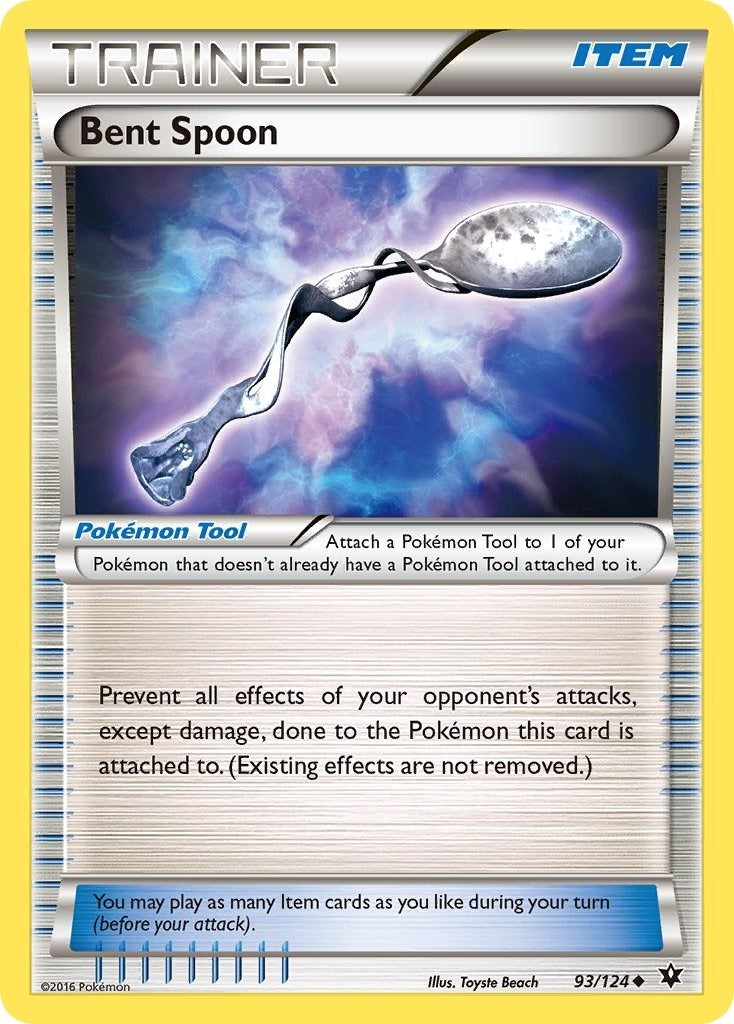 Image for Bent Spoon (93/124) - Pokemon