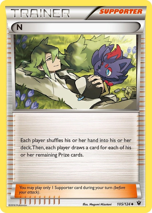 Image for N (Supporter) (105/124) - Pokemon