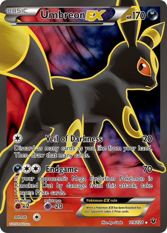 Image for Umbreon EX (Full Art) (119/124) - Pokemon