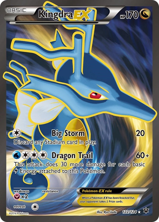 Image for Kingdra EX (Full Art) (122/124) - Pokemon