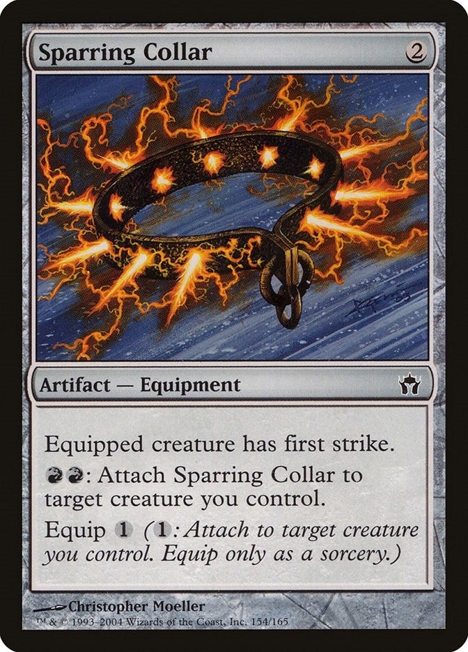 Image for Sparring Collar (154) - Magic: The Gathering