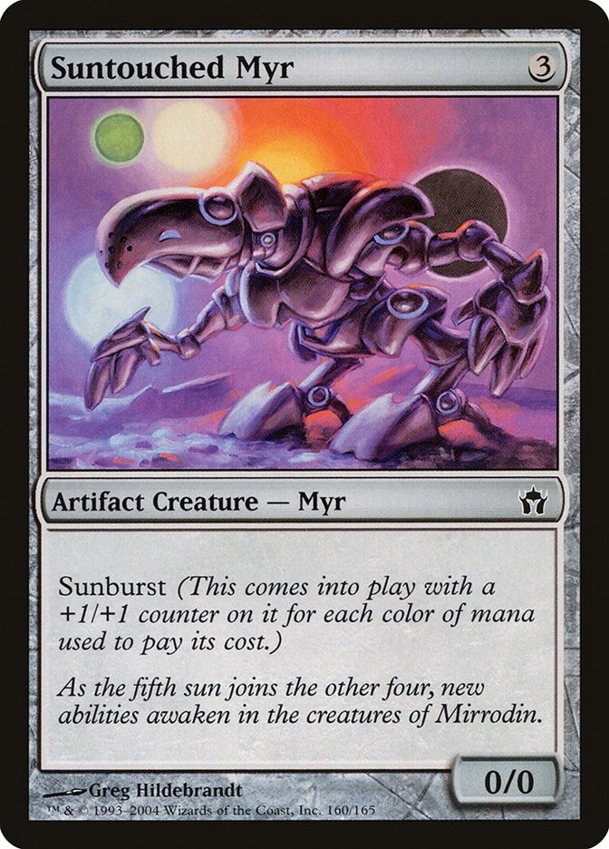 Image for Suntouched Myr (160) - Magic: The Gathering