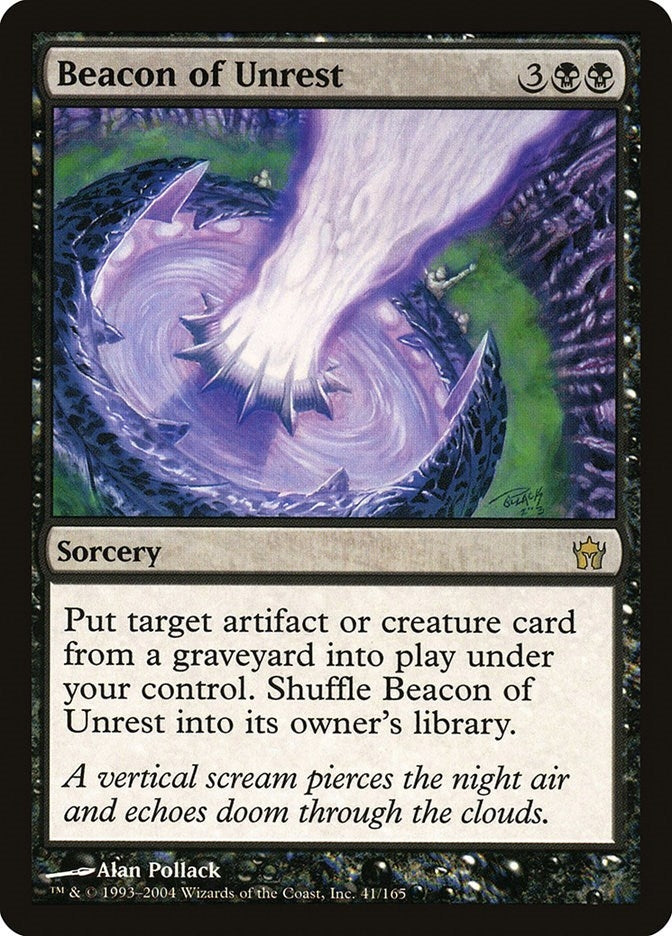 Image for Beacon of Unrest (41) - Magic: The Gathering