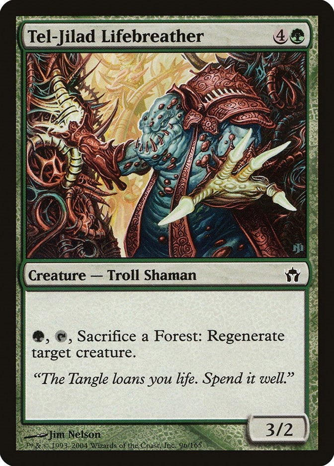 Image for Tel-Jilad Lifebreather (96) - Magic: The Gathering