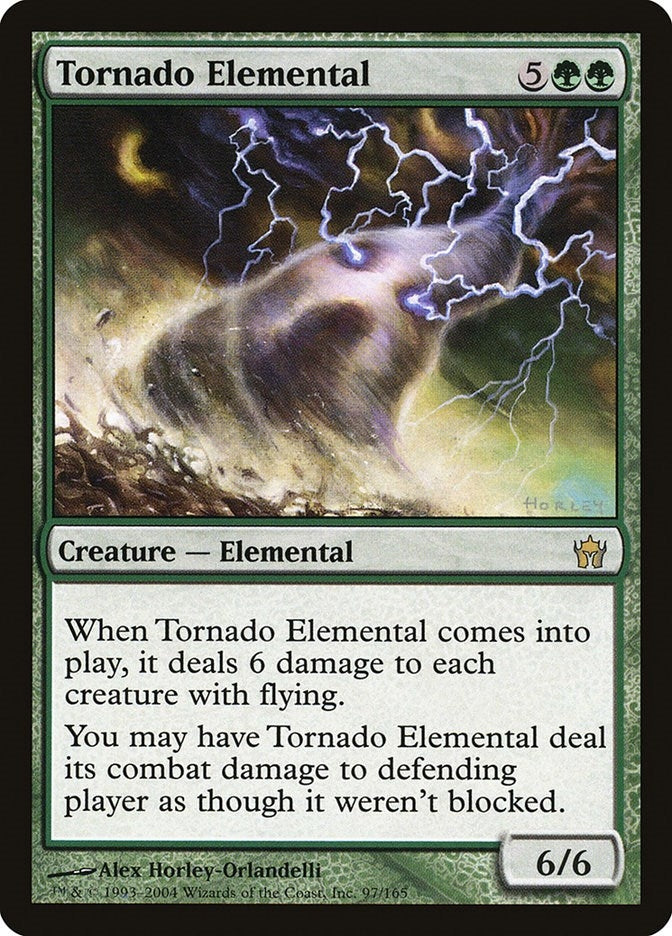 Image for Tornado Elemental (97) - Magic: The Gathering