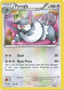 Image for Purugly (19) (19/30) - Pokemon