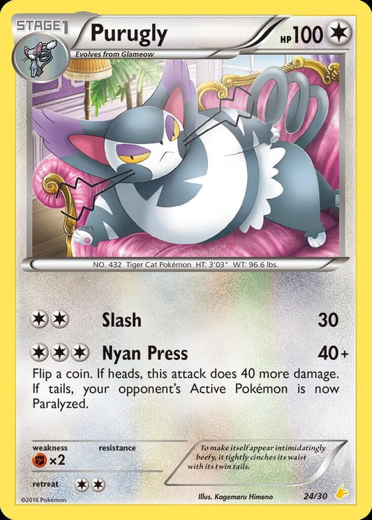 Image for Purugly (24) (24/30) - Pokemon