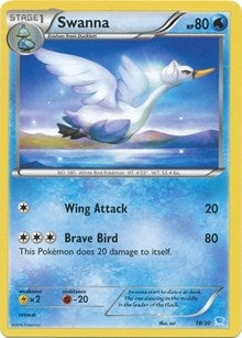 Image for Swanna (18) (18/30) - Pokemon